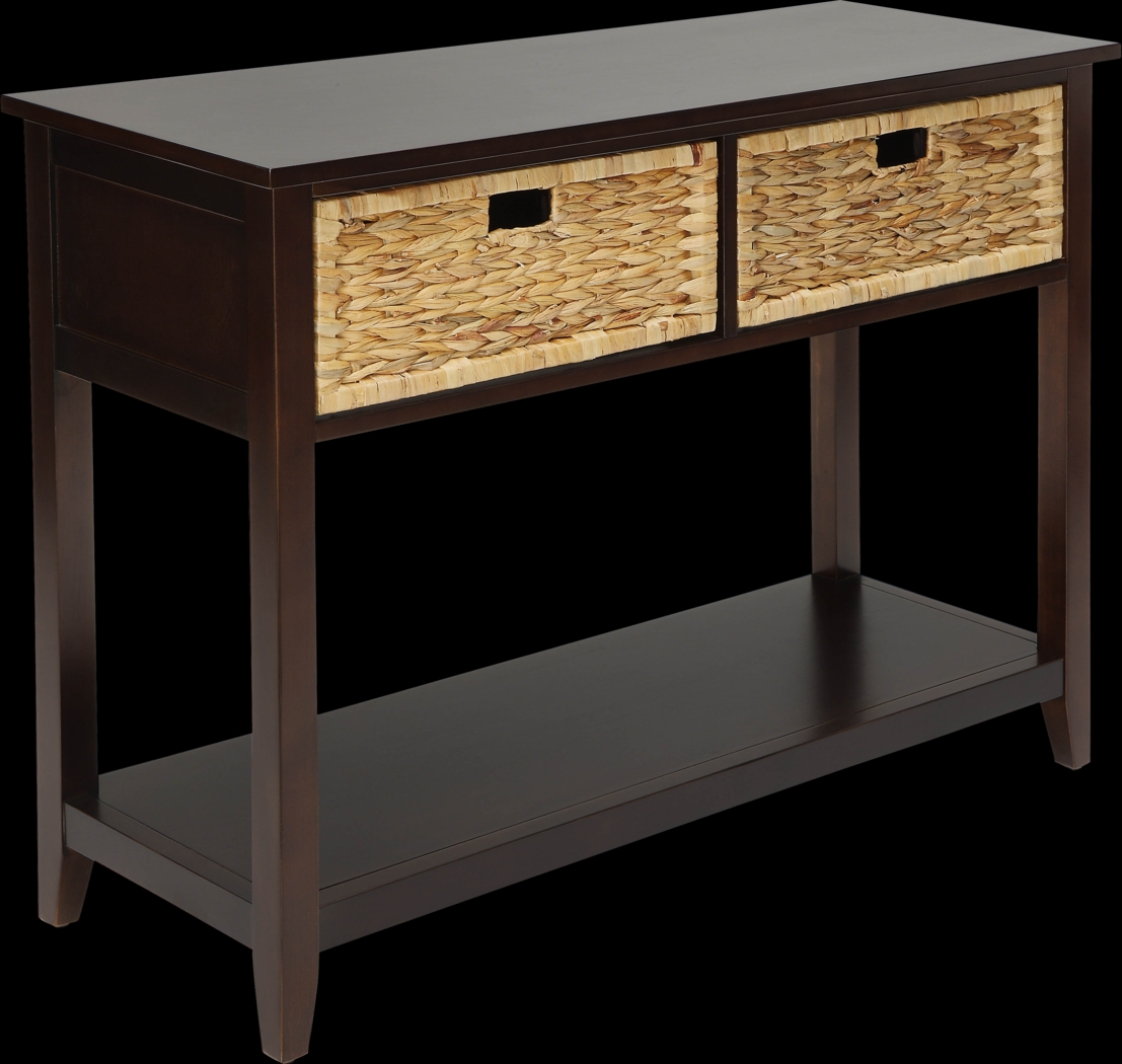 Flavius Brown Sofa Table - Thumbnail - Image 1