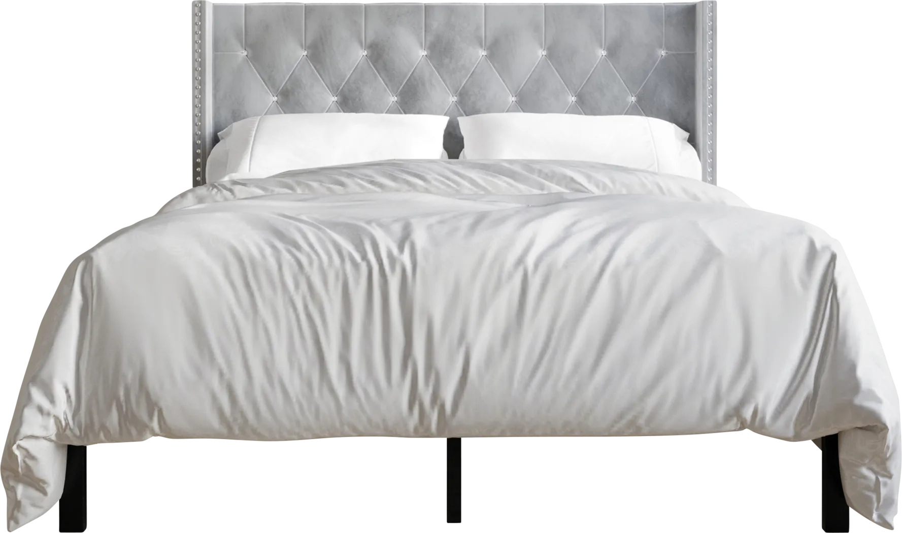 Flaxavenue Gray Twin Bed - Thumbnail - Image 3