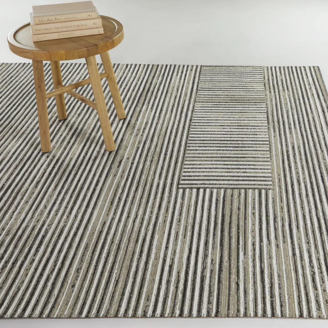 Flaxe Cream 7'10 x 10' Area Rug - Thumbnail - Image 2