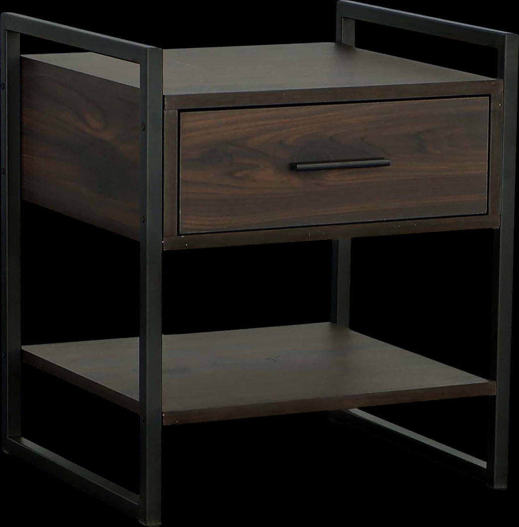 Fleenor Brown Nightstand - Thumbnail - Image 1