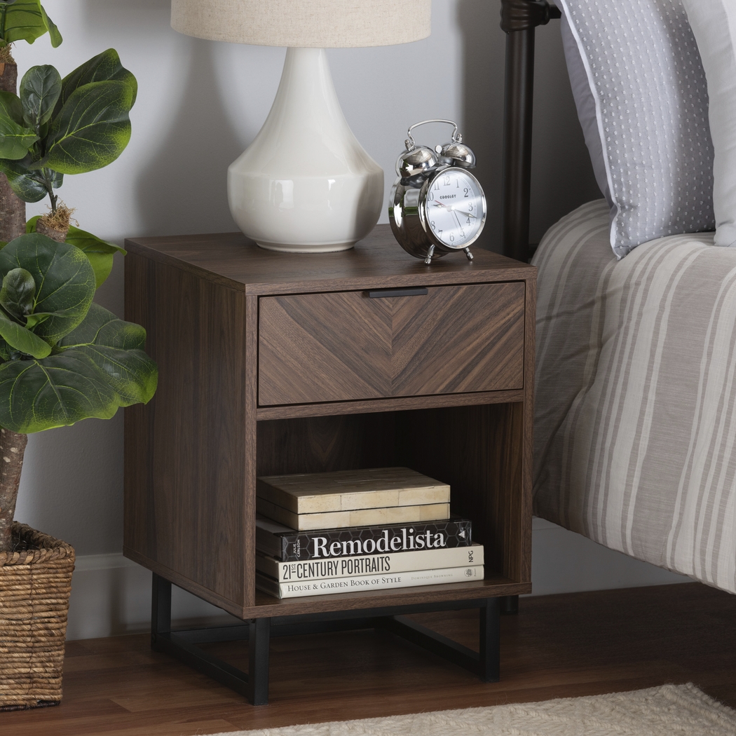 Flemarski Dark Brown End Table - Thumbnail - Image 2