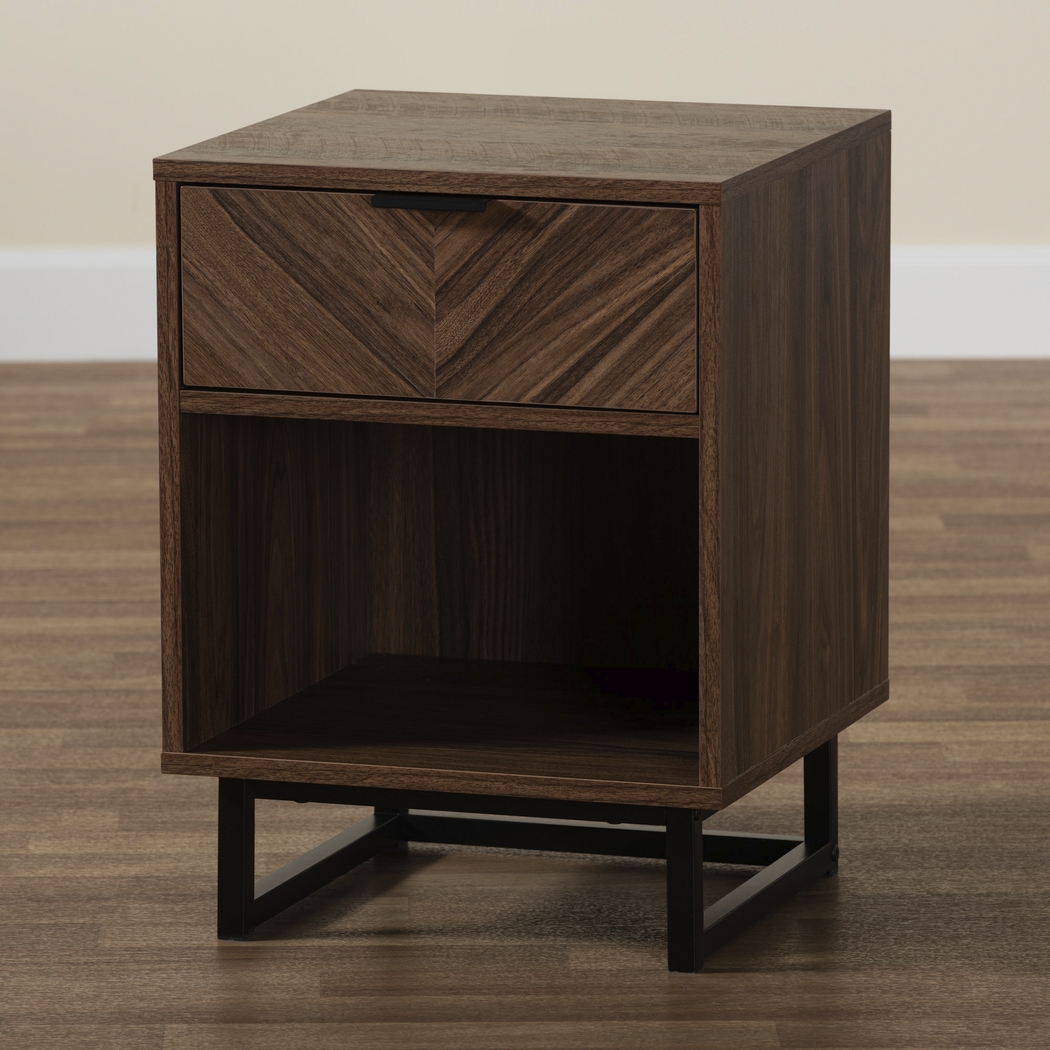 Flemarski Dark Brown End Table - Thumbnail - Image 3