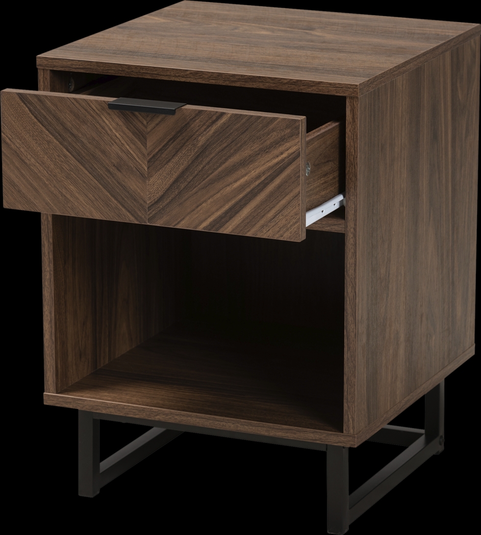 Flemarski Dark Brown End Table - Thumbnail - Image 4