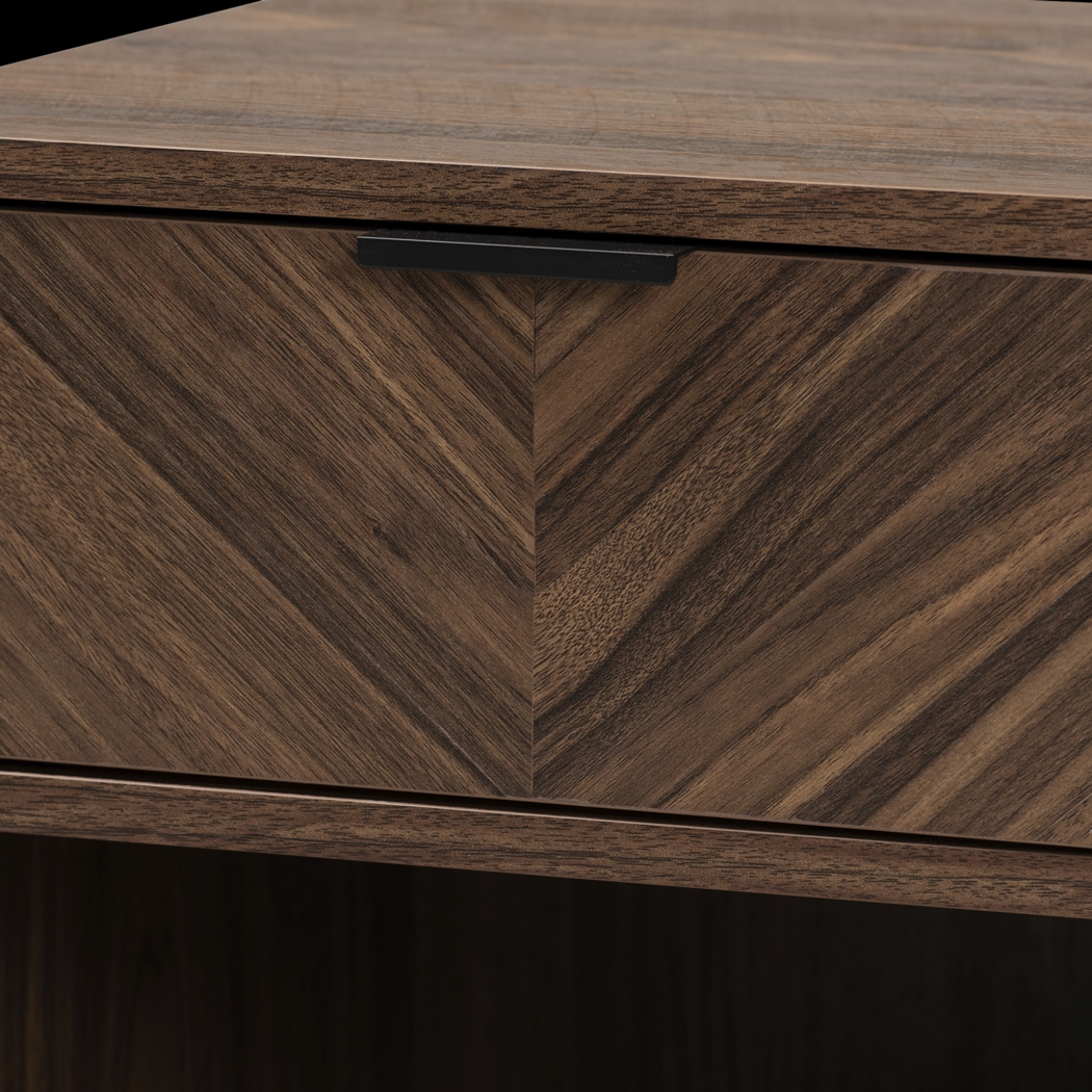 Flemarski Dark Brown End Table - Thumbnail - Image 7