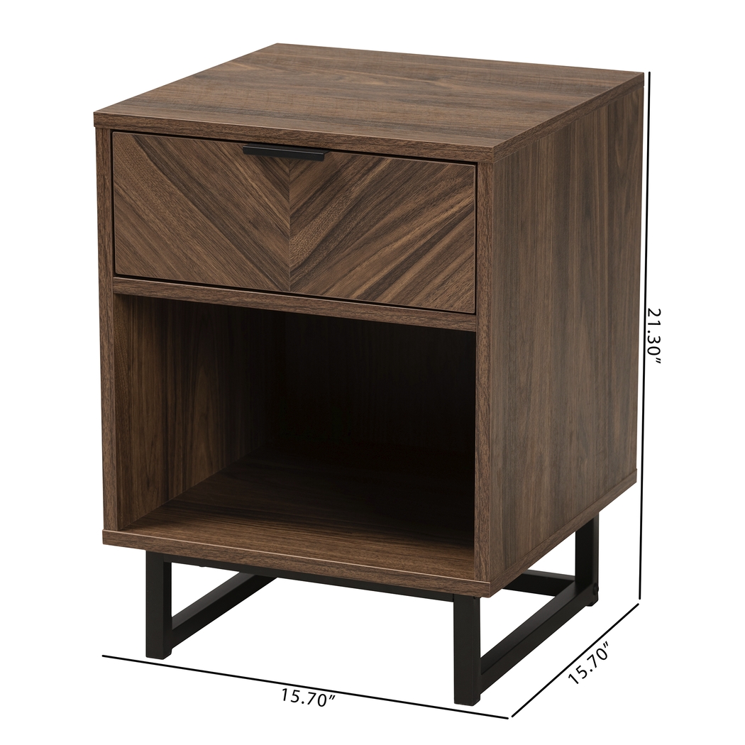 Flemarski Dark Brown End Table - Thumbnail - Image 10