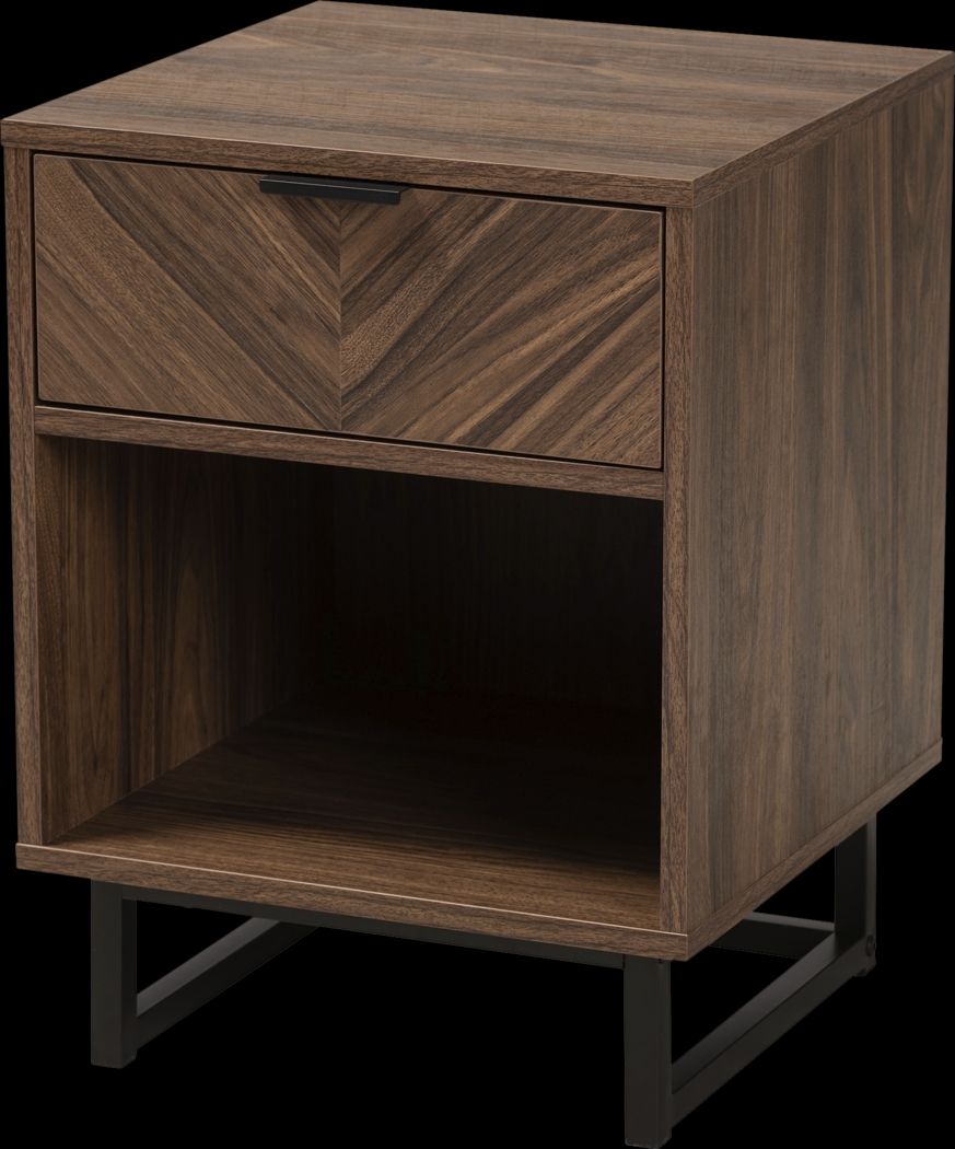 Flemarski Dark Brown End Table - Thumbnail - Image 1