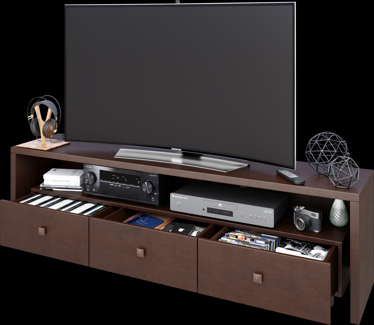 Flemris Hickory 70 in. Console - Thumbnail - Image 8