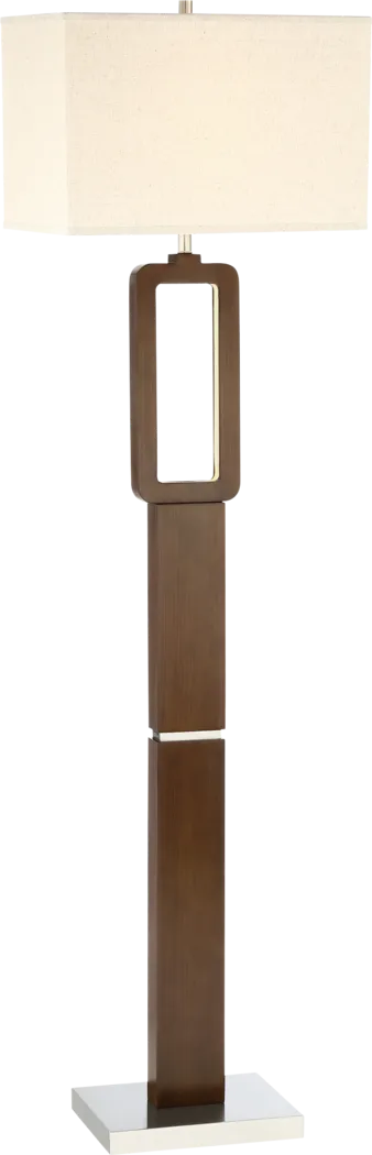 Fletcher Court Walnut Floor Lamp - Thumbnail - Image 1