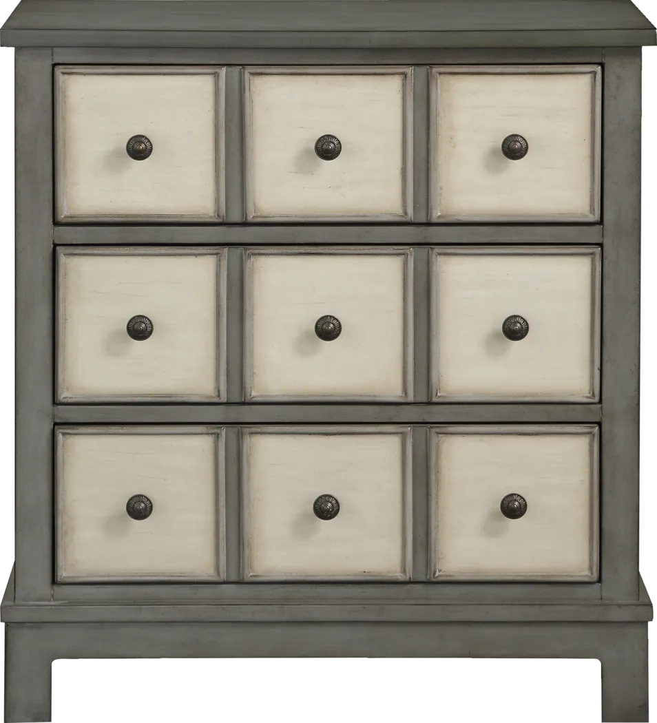 Fletcher Light Gray Accent Cabinet - Thumbnail - Image 2