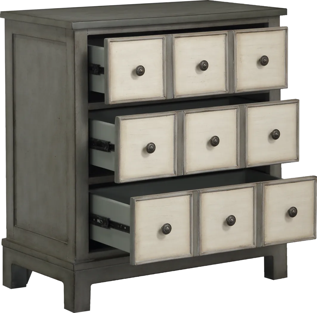 Fletcher Light Gray Accent Cabinet - Thumbnail - Image 3