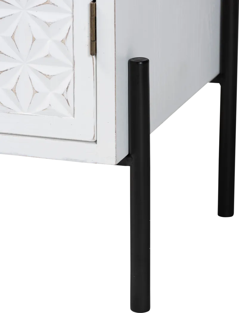 Fleurie White Accent Cabinet - Thumbnail - Image 7