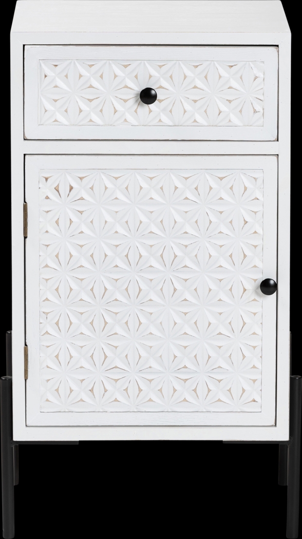 Fleurie White Storage Cabinet - Thumbnail - Image 3