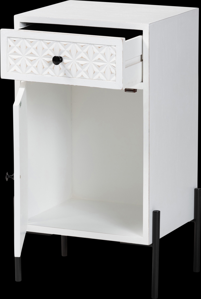 Fleurie White Storage Cabinet - Thumbnail - Image 4