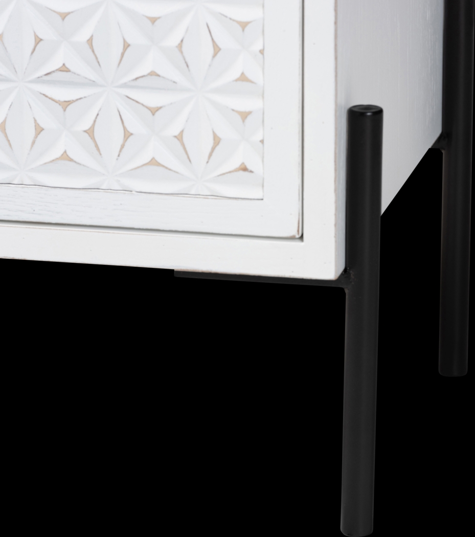 Fleurie White Storage Cabinet - Thumbnail - Image 7