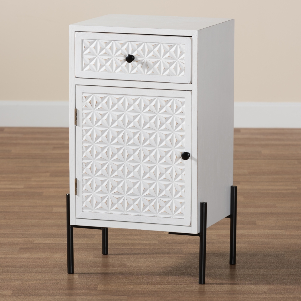 Fleurie White Storage Cabinet - Thumbnail - Image 8