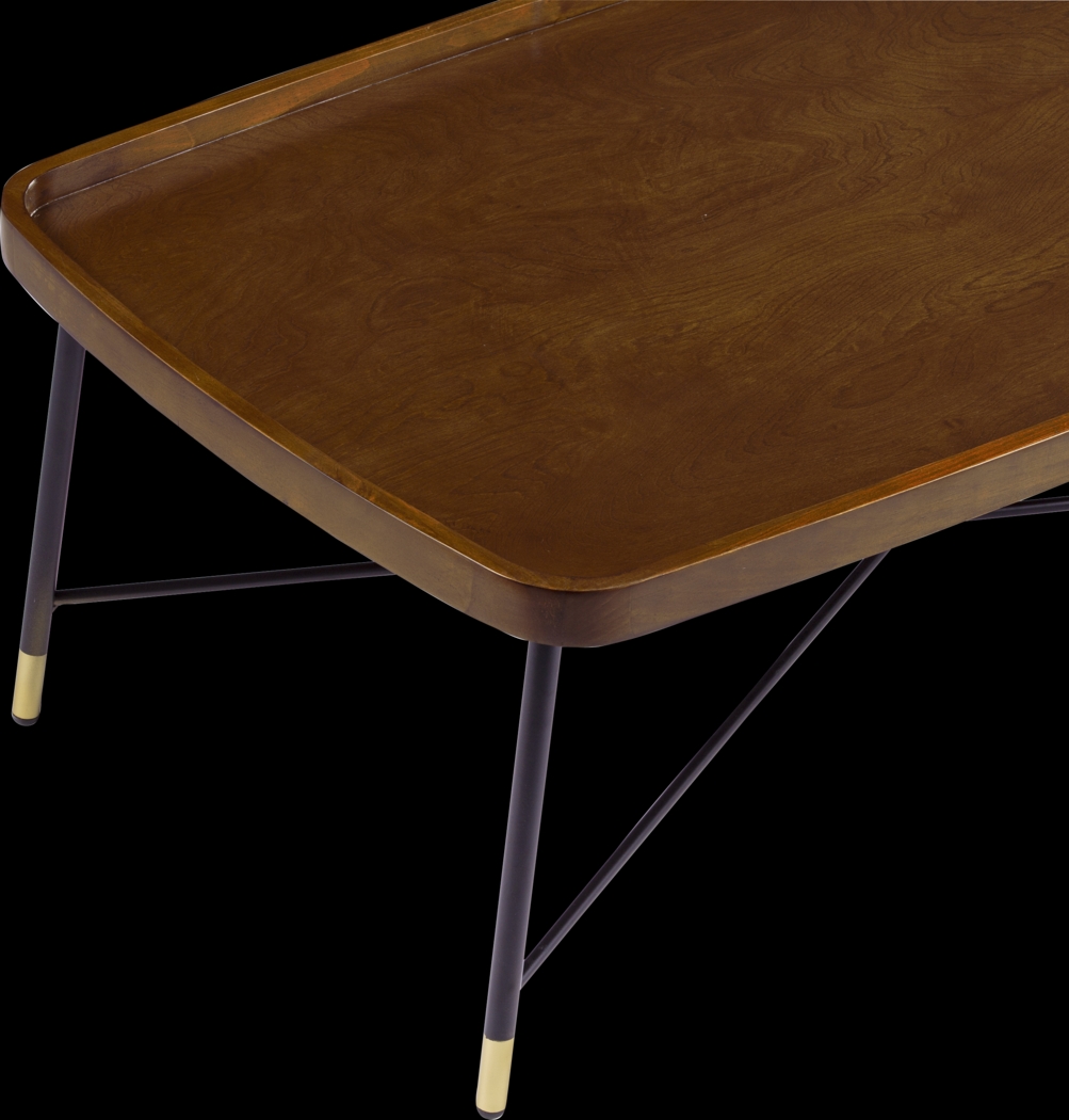 Flicker Court Walnut Cocktail Table - Thumbnail - Image 2