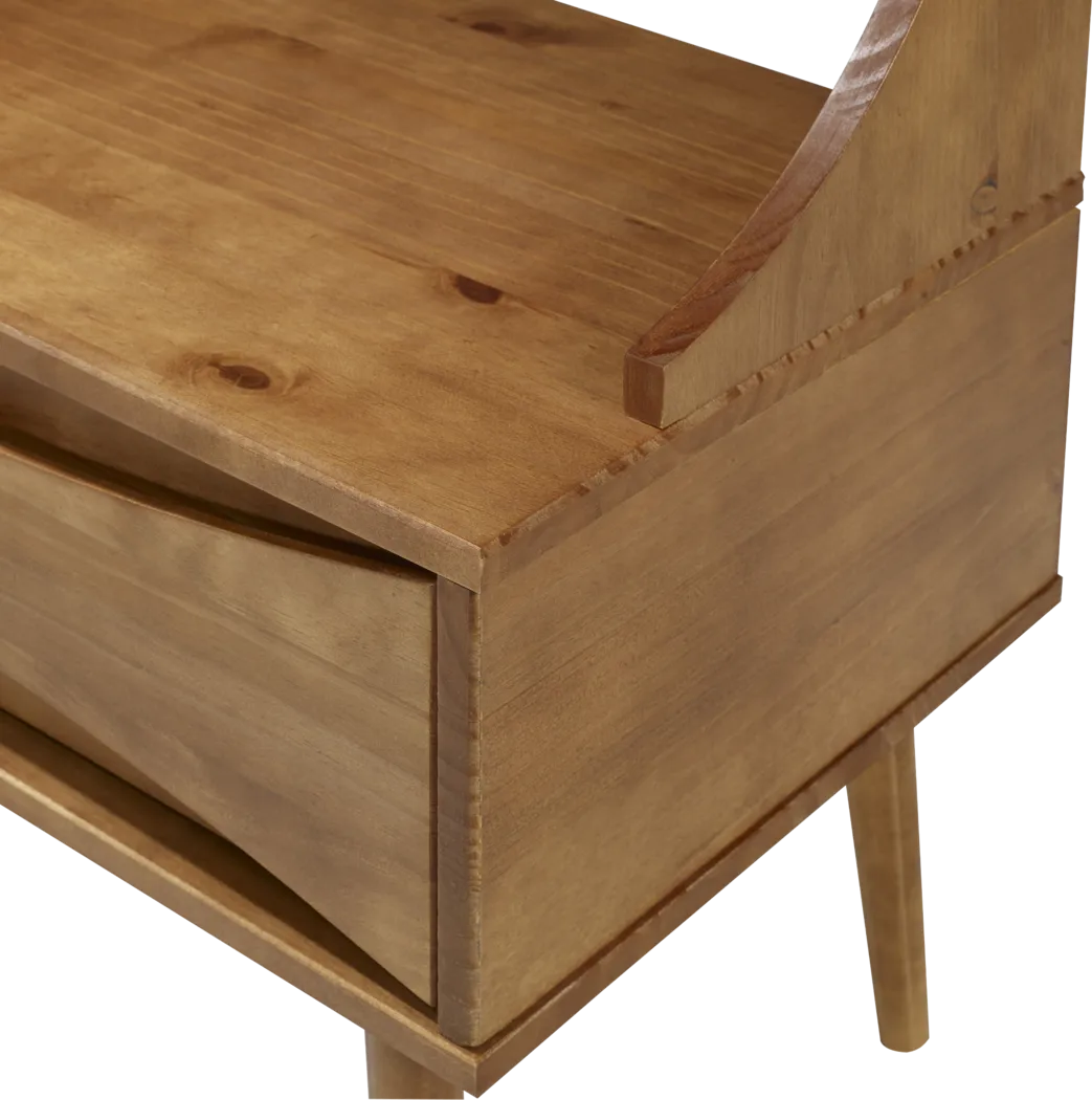 Flinnwood Brown Hall Tree - Thumbnail - Image 3