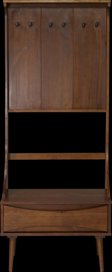 Flinnwood Walnut Hall Tree - Thumbnail - Image 2