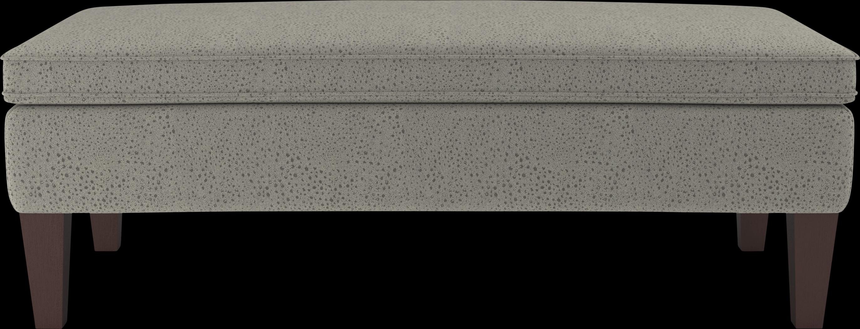 Flintshire Gray Storage Ottoman - Thumbnail - Image 2