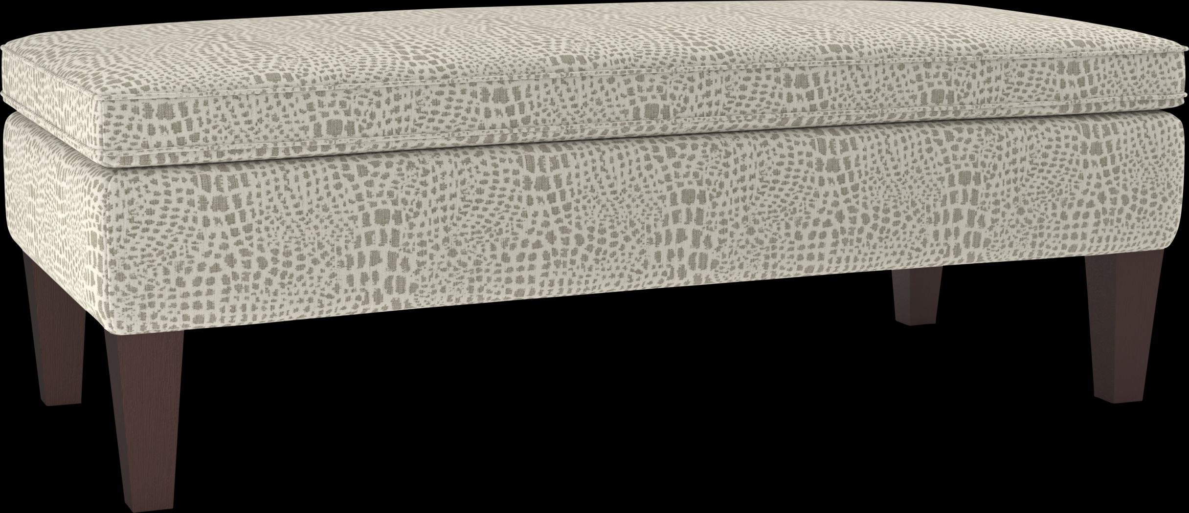 Flintshire Ivory Storage Ottoman - Thumbnail - Image 1