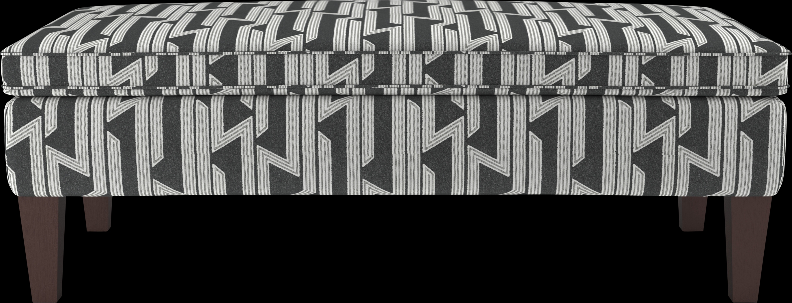 Flintshire Steel Storage Ottoman - Thumbnail - Image 2