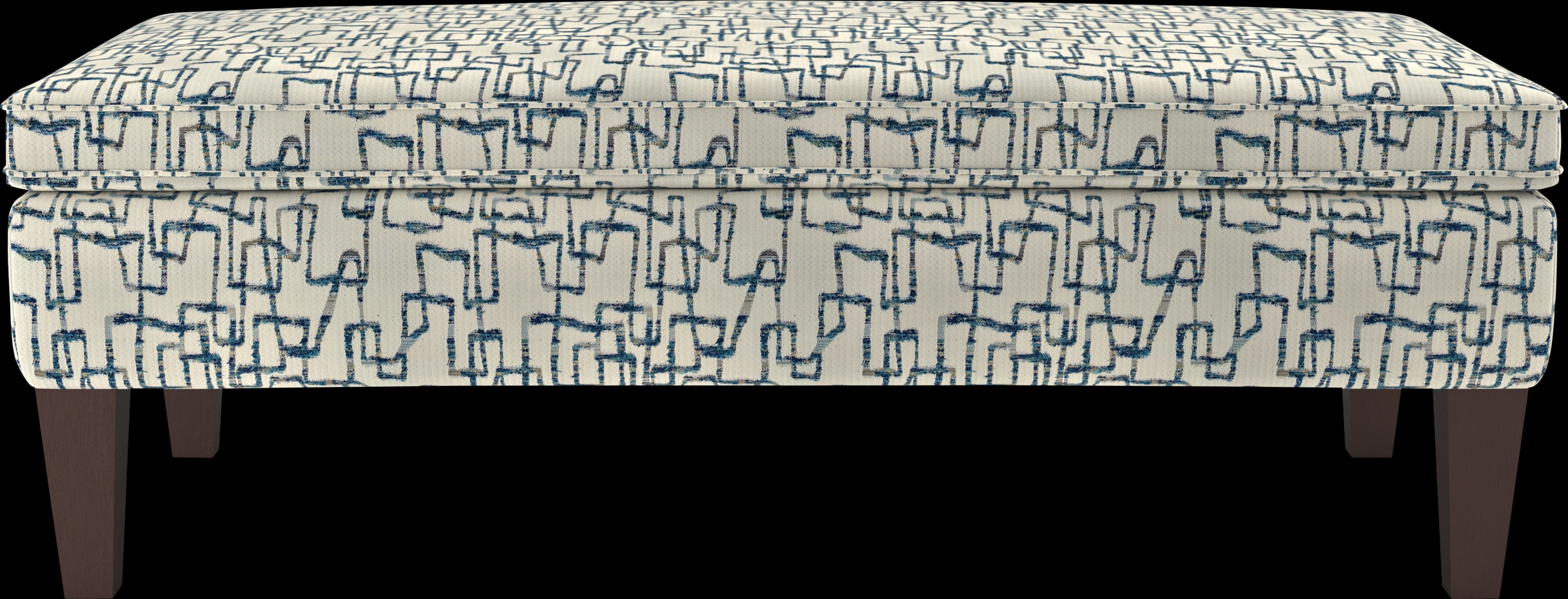 Flintshire Teal Storage Ottoman - Thumbnail - Image 2