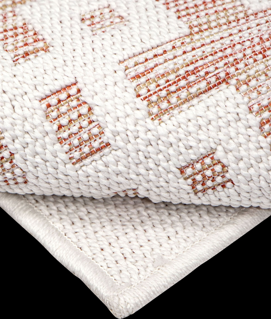 Flomaton Orange 5'3 x 7'6 Rug - Thumbnail - Image 8