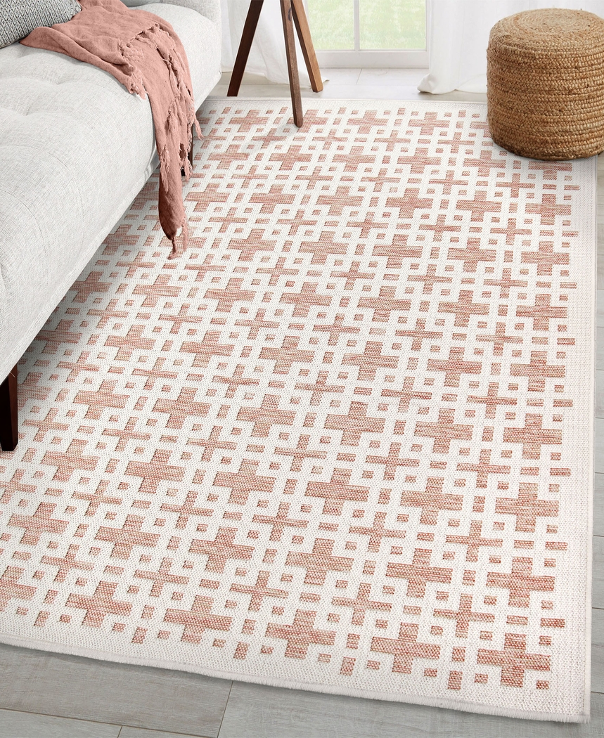 Flomaton Orange 7'10 x 10'10 Rug - Thumbnail - Image 2