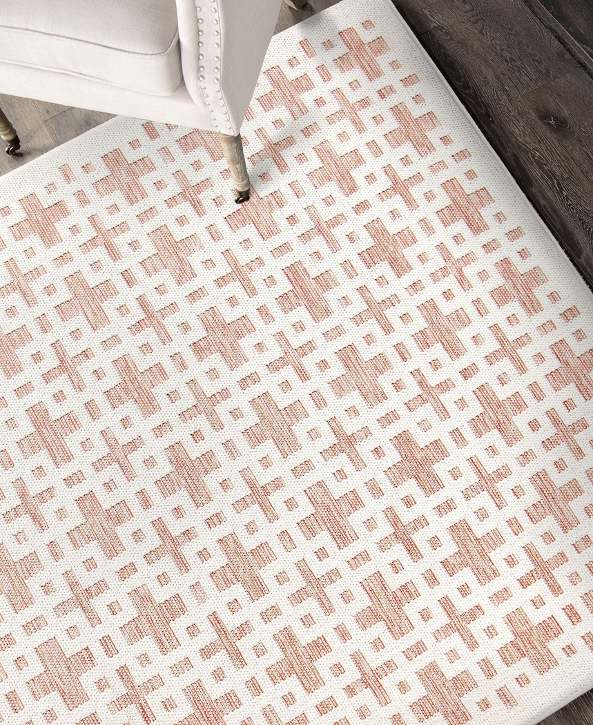 Flomaton Orange 7'10 x 10'10 Rug - Thumbnail - Image 3