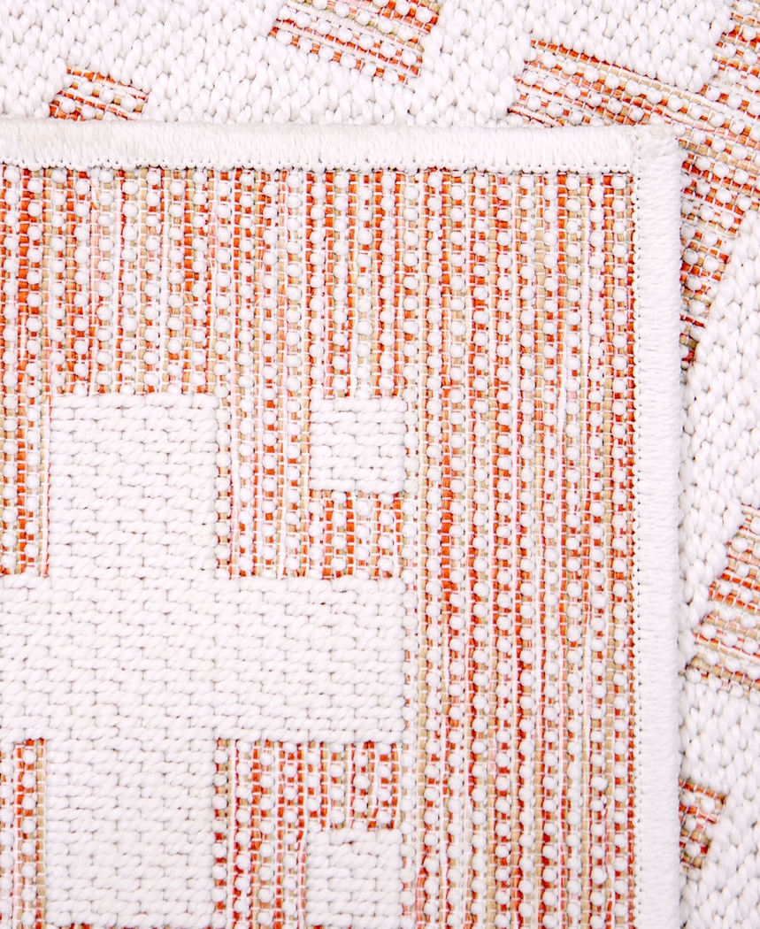 Flomaton Orange 7'10 x 10'10 Rug - Thumbnail - Image 6