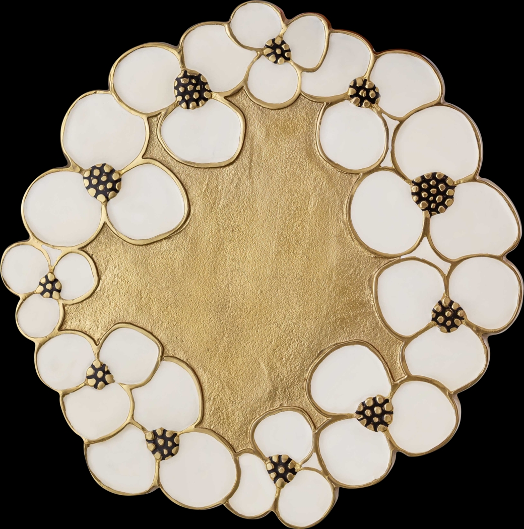 Flora Ann Brass Accent Table - Thumbnail - Image 5