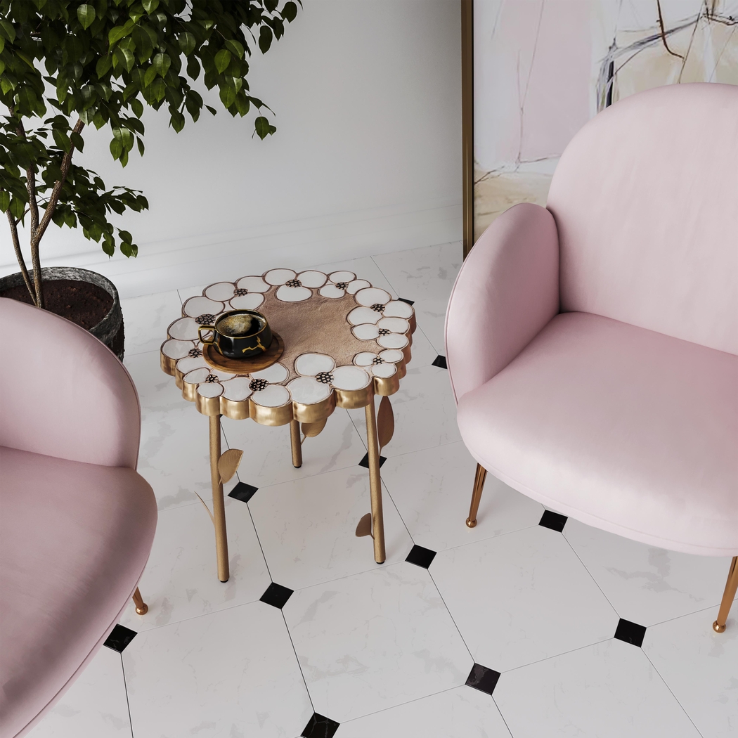 Flora Ann Brass Accent Table - Thumbnail - Image 7