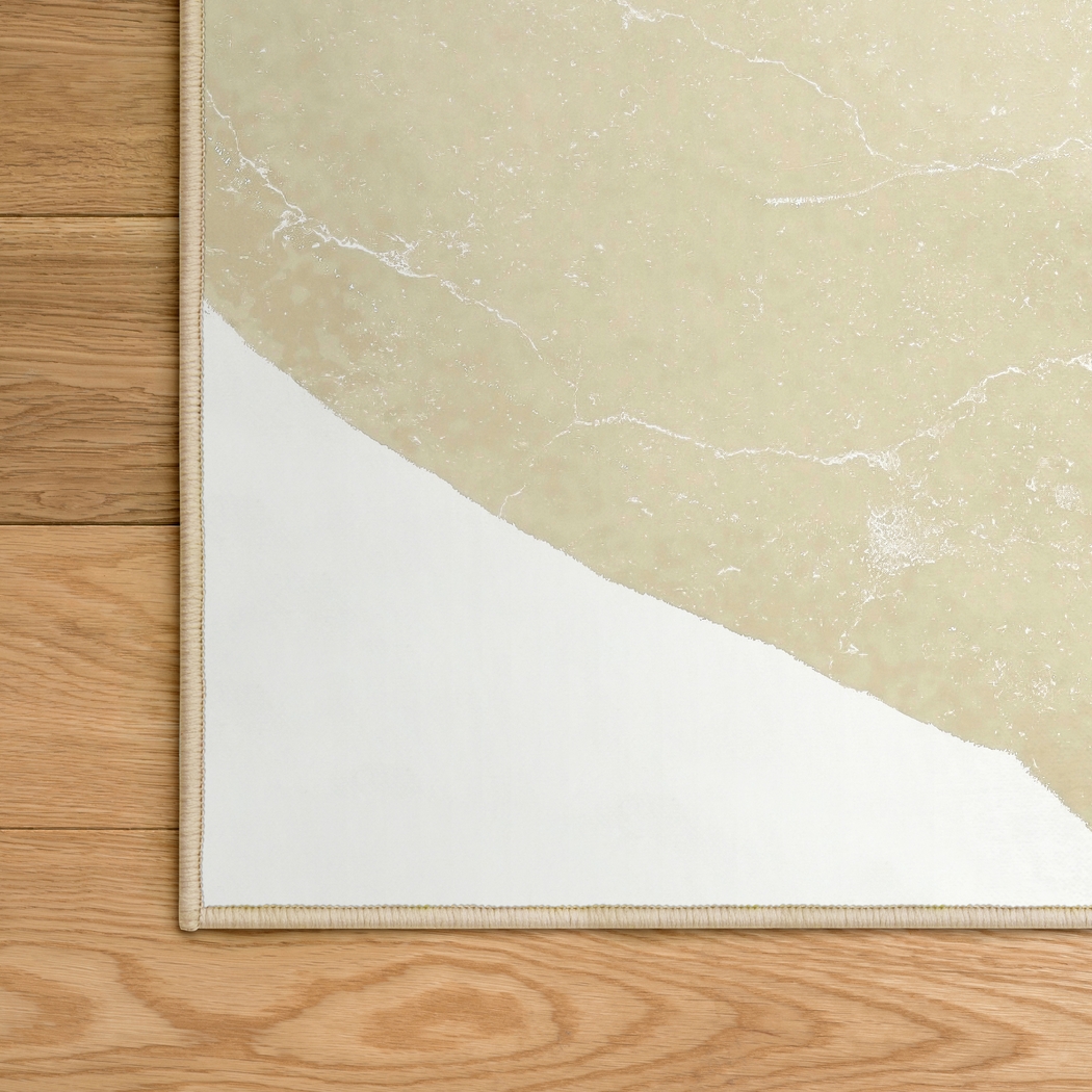 Floraison Sand 5' x 7'7 Rug - Thumbnail - Image 4