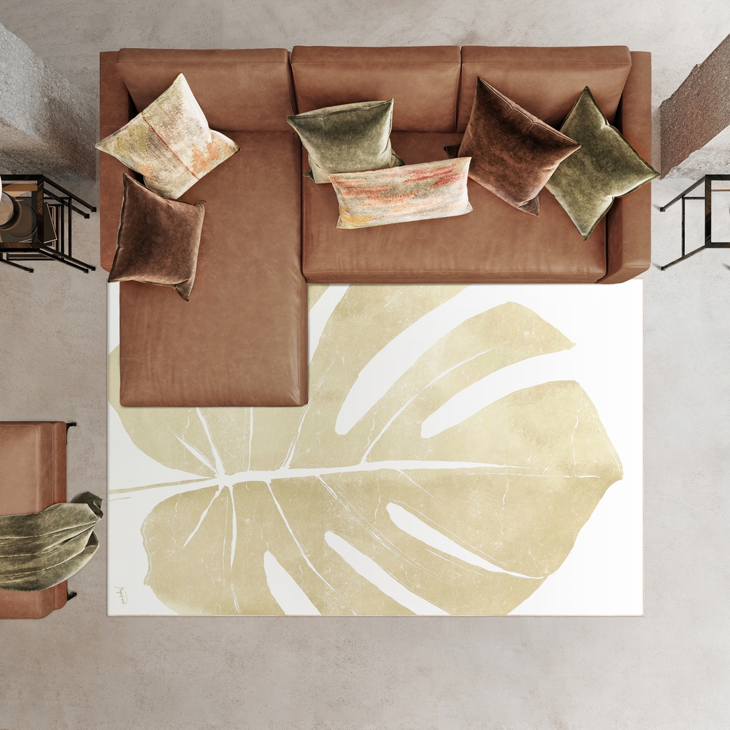 Floraison Sand 7'7 x 10'5 Rug - Thumbnail - Image 2