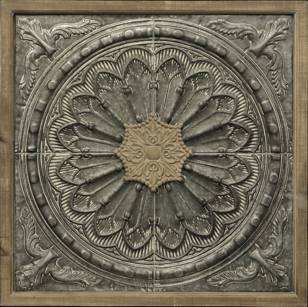 Florawood Gray Wall Decor - Thumbnail - Image 1