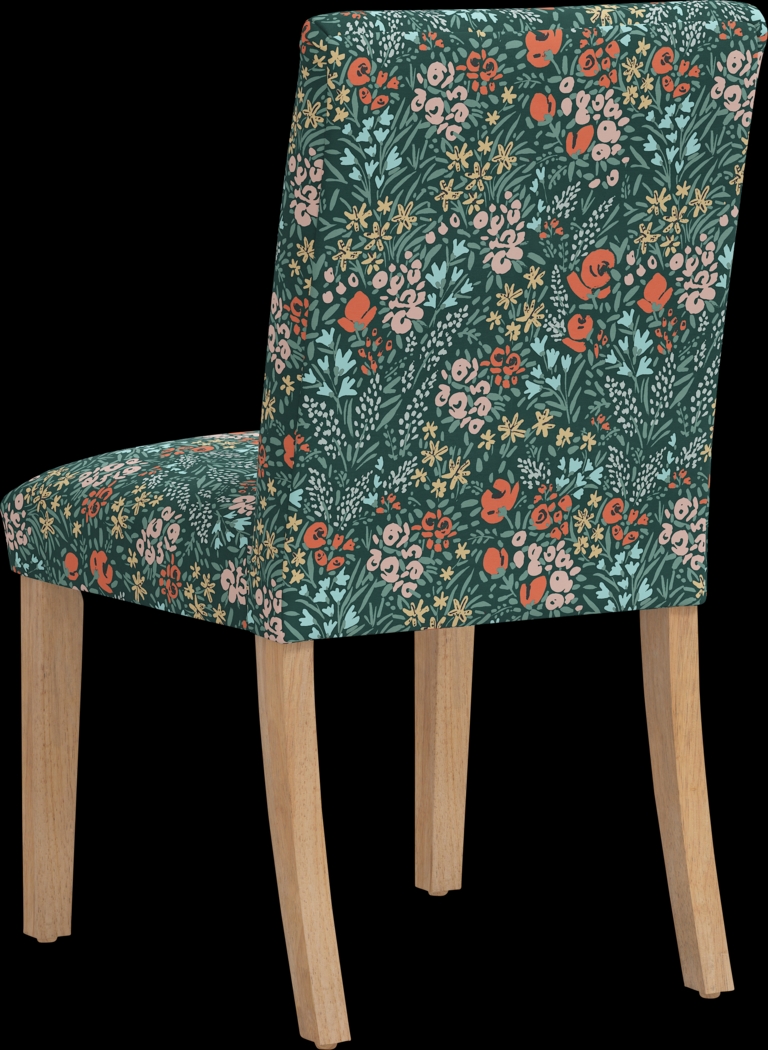 Florestina Green Side Chair - Thumbnail - Image 4
