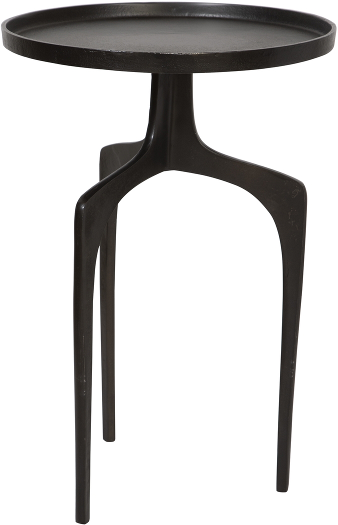 Florinan Dark Brown Accent Table - Thumbnail - Image 2