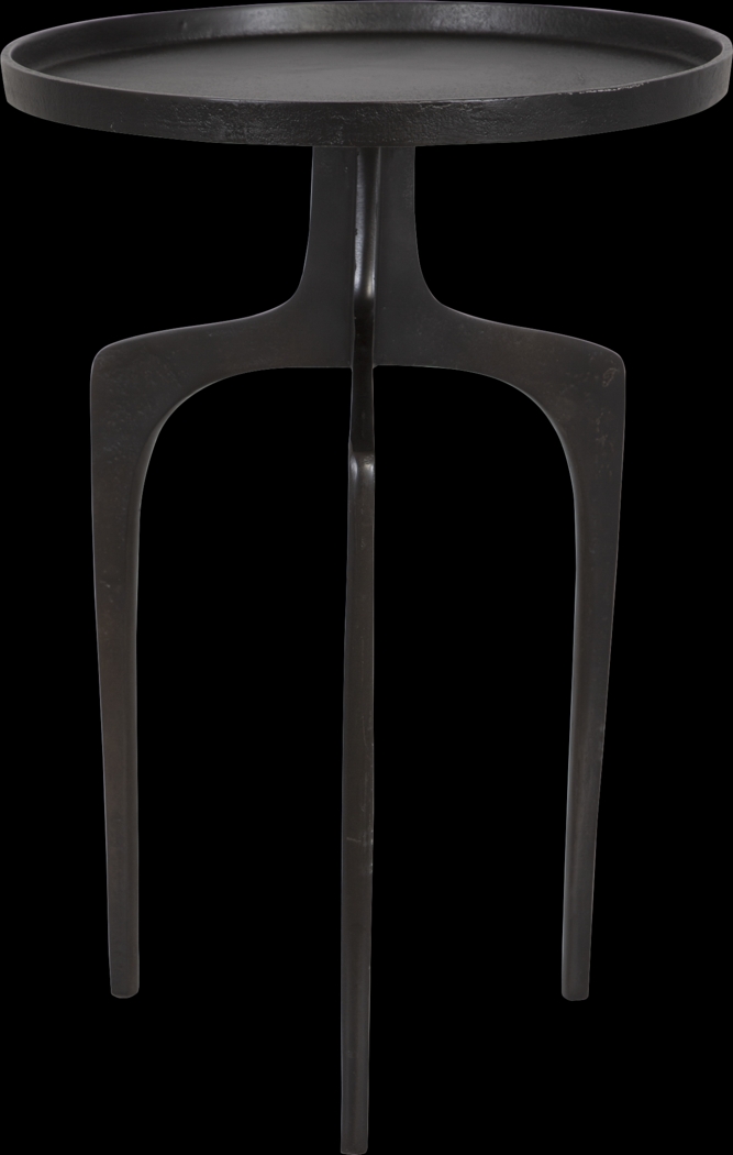 Florinan Dark Brown Accent Table - Thumbnail - Image 1