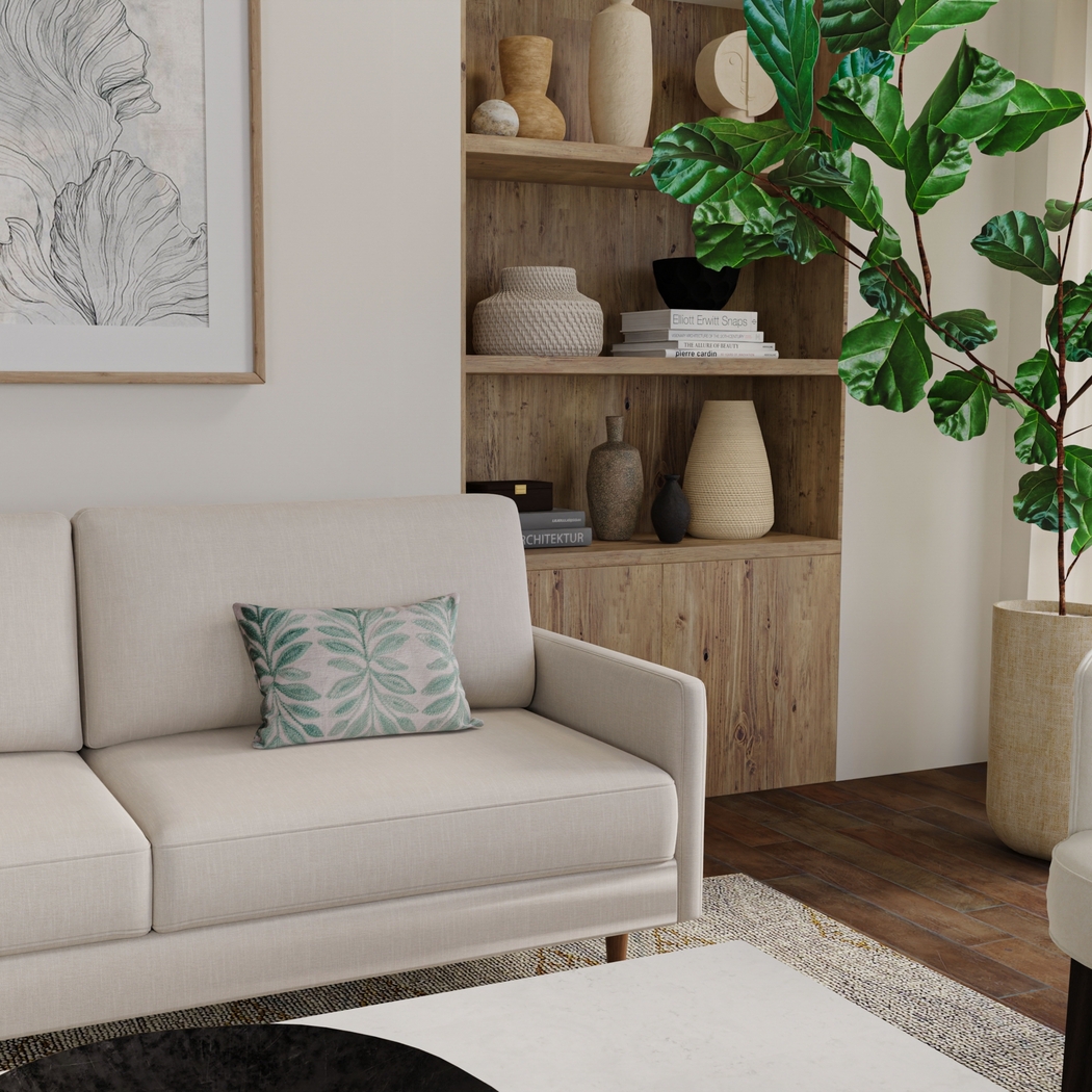 Floris Green Indoor/Outdoor Accent Pillow - Thumbnail - Image 2