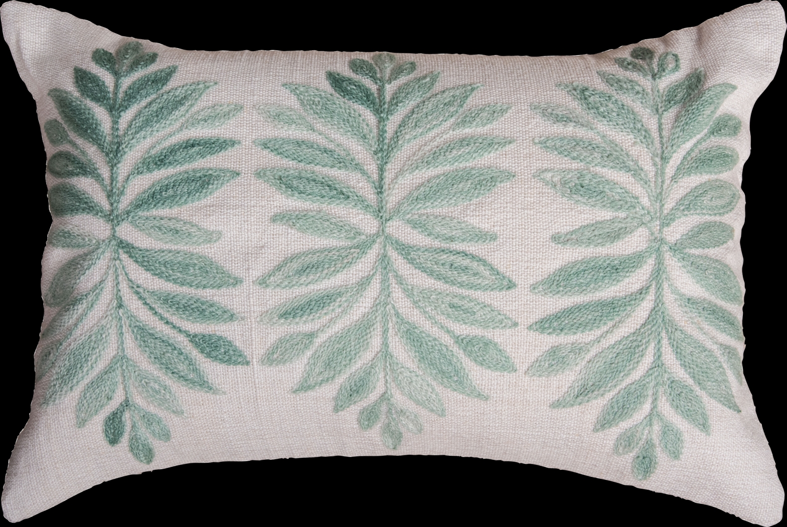 Floris Green Indoor/Outdoor Accent Pillow - Thumbnail - Image 1