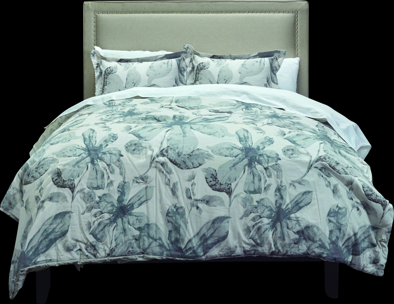 Florita Ivory 3 Pc King Comforter Set - Thumbnail - Image 2