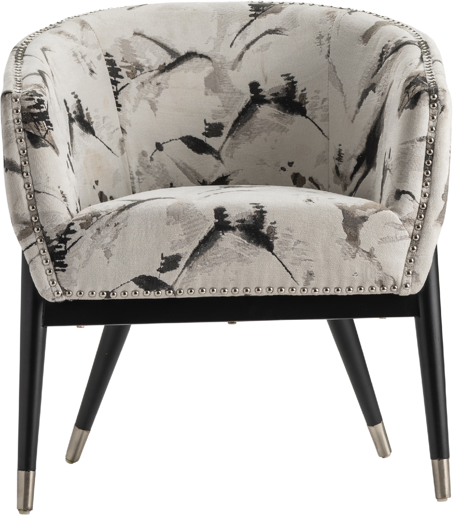 Florson White Accent Chair - Thumbnail - Image 2