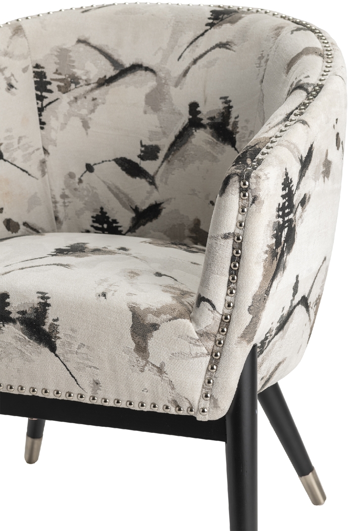 Florson White Accent Chair - Thumbnail - Image 3