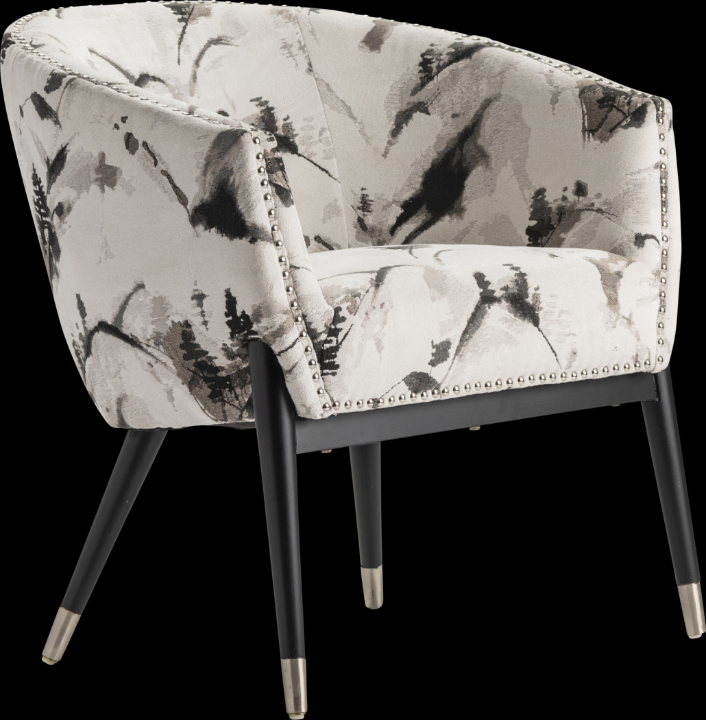 Florson White Accent Chair - Thumbnail - Image 1