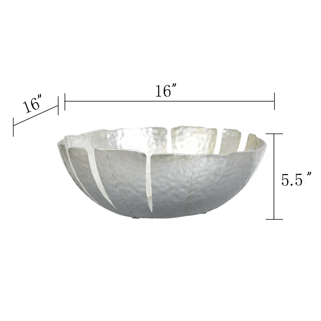 Floural Silver Bowl - Thumbnail - Image 4
