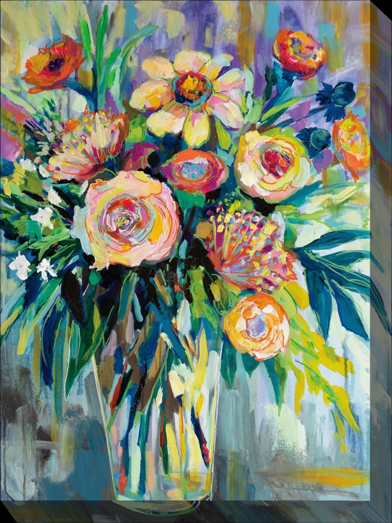 Flower Vase Green Indoor/Outdoor Wall Art - Thumbnail - Image 1