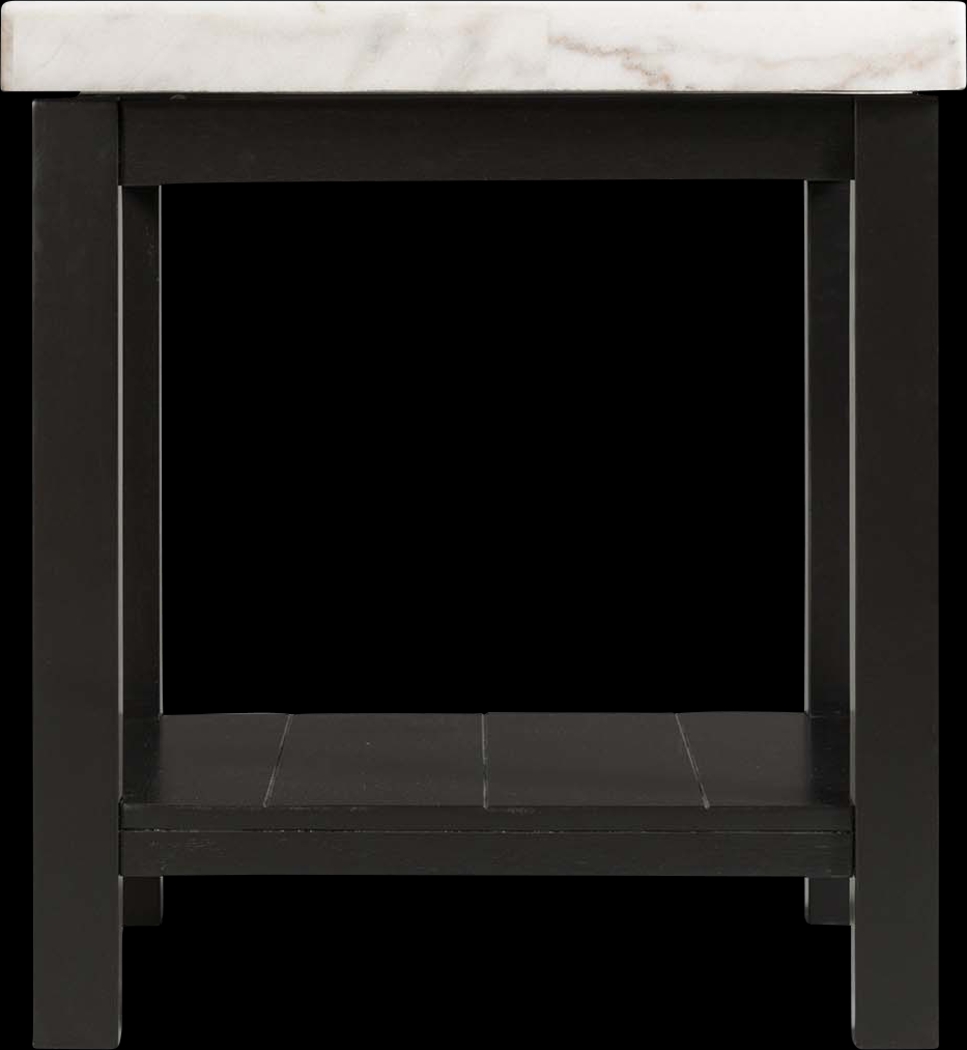 Flowerbank White End Table - Thumbnail - Image 5