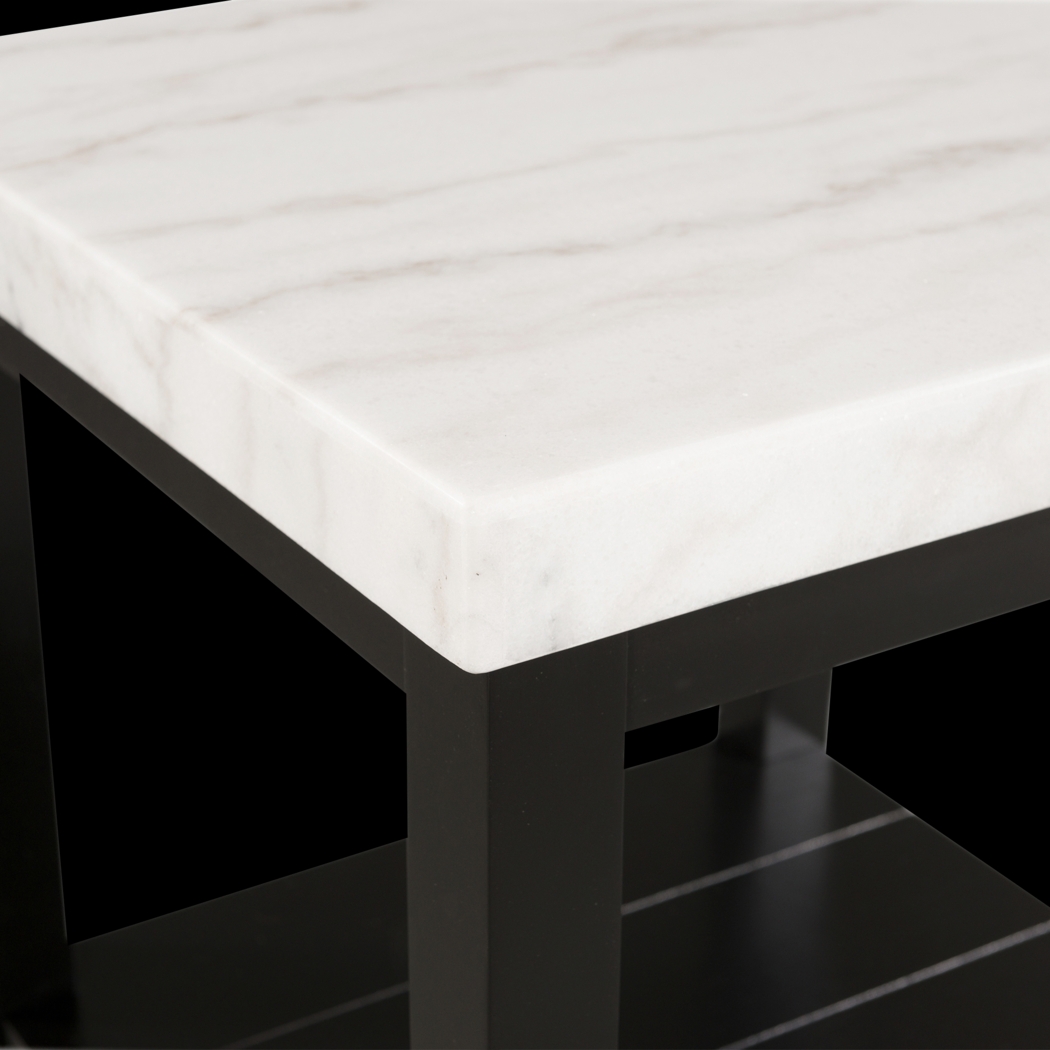 Flowerbank White End Table - Thumbnail - Image 6