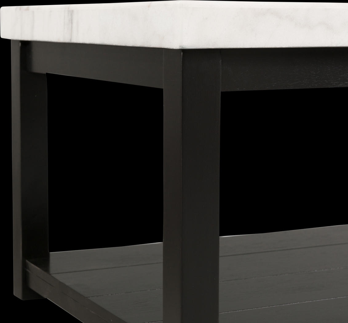 Flowerbank White End Table - Thumbnail - Image 8