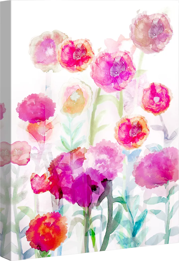 Flowers In Bloom Pink Artwork - Thumbnail - Image 2